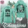 New York Liberty WNBA Finals Champions 2024 Hoodie Longpant Cap – Green