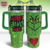 Get Festive With Our Merry Grinchmas Bling Stanley Tumbler 40oz