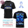 Tennessee Volunteers Tackle Diabetes Awareness Month November 3D T-Shirt – Black