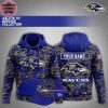 Baltimore Ravens Arctic Camo Salute To Service Hoodie Long Pant Cap