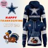 Dallas Cowboys Premium Thanksgiving 2024 Pullover Hoodie