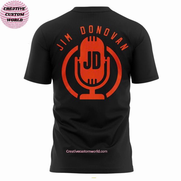 Team Jim Donovan The Voice Of Cleveland Browns Football 2024 3D T-Shirt