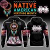 Personalise .NCAA – Mississippi St. Football Native American Heritage Month Hoodie Limited edition