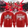 Nebraska Huskers Back To Back Volleyball Bis Ten Champions 2024 Sweater