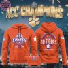 Clemson Tigers 2024 ACC Football Champions Go Tigers Hoodie Long Pant Cap