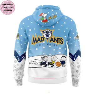 Fort Wayne Mad Ants NBA x Peanuts 26 Snoopy Holiday Hoodie Long Pants Cap 3 JCREP