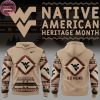 West Virginia Mountaineers football x Native American Heritage Month Limited Edition Hoodie Longpants Cap