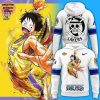 Los Angeles Lakers MLB x ONE PIECE For Fans Limited Edition White Hoodie