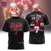 Alabama Crimson Tide Coach Nick Saban 17 Seasons 2007-2023 Legends Never Die 3D T-Shirt