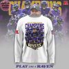 2025 AFC  North Division Champions Baltimore Ravens Limited Edition White Sweater