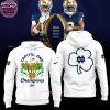 Capital One Orange Bwol Champions Notre Dame Fighting Irish NCAA 2025 Limited Edition Special New Hoodie