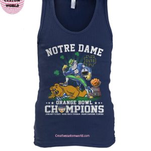 Notre Dame Fighting Irish Football Orange Bowl Champions 2025 Special New T Shirt 5 zrv3a