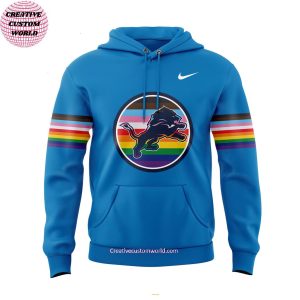 Detroit Lions x PRIDE NIGHT For Fans Limited Edition Hoodie Longpants Cap 2 yFhl9