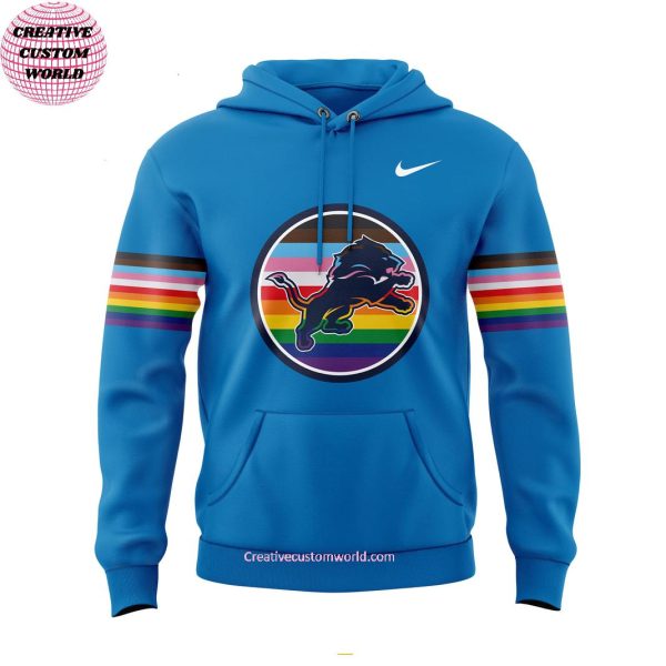 Detroit Lions x PRIDE NIGHT For Fans Limited Edition Hoodie Longpants Cap
