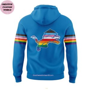 Detroit Lions x PRIDE NIGHT For Fans Limited Edition Hoodie Longpants Cap 3 P40VE