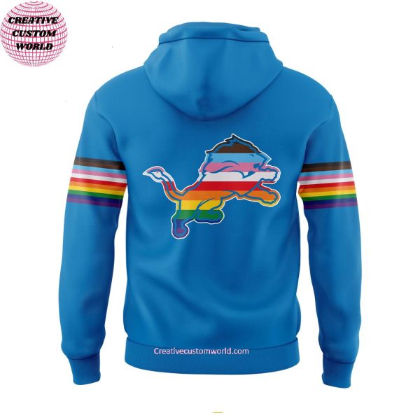Detroit Lions x PRIDE NIGHT For Fans Limited Edition Hoodie Longpants Cap