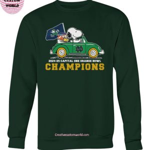 Notre Dame Fighting Irish 2024 25 Capital One Orange Bowl Champions T Shirt 3 bUVKZ