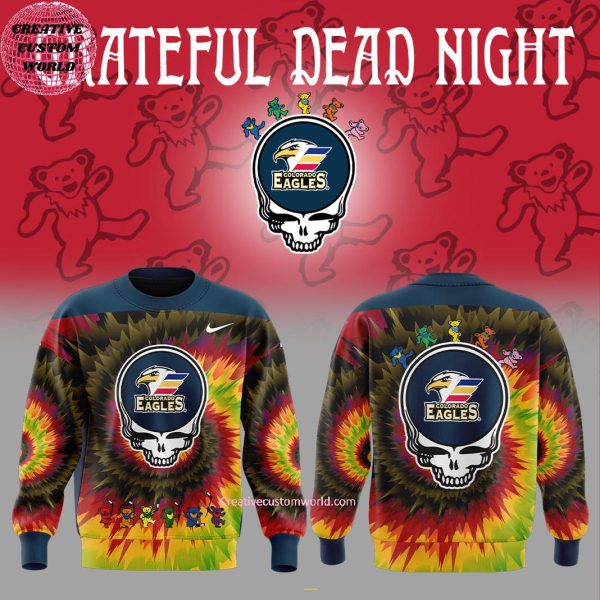 Colorado Eagles x Grateful Dead Night For Fans Special New Hoodie Longpants