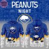 Buffalo Sabres Peanuts Night 75th Anniversary Hoodie Longpants – Blue