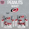 Carolina Hurricanes Peanuts Night 2025 75th Anniversary Hockey Jersey